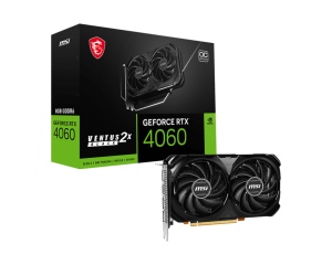 NEW NVidia RTX 4000  Series Graphic Cards(MSI PCI Exp RTX 4060 Ventus 2x Black 8G OC)