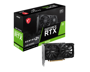 NEW NVidia RTX 3000  Series Graphic Cards(MSI GeForce RTX 3050 Ventus 2X 6G OC)